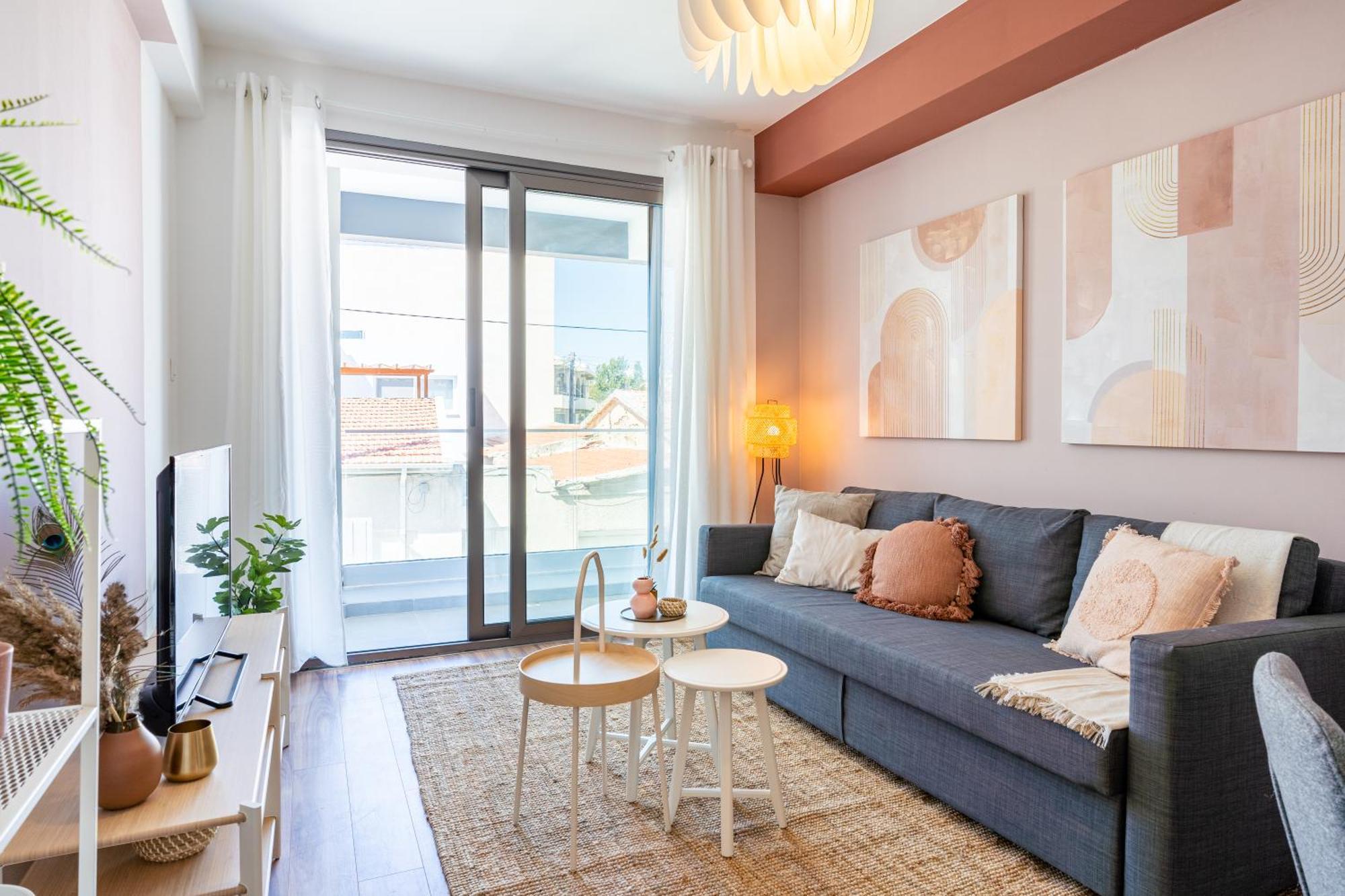 Arion 1-Bedroom Apartment In Larnaca Exterior photo